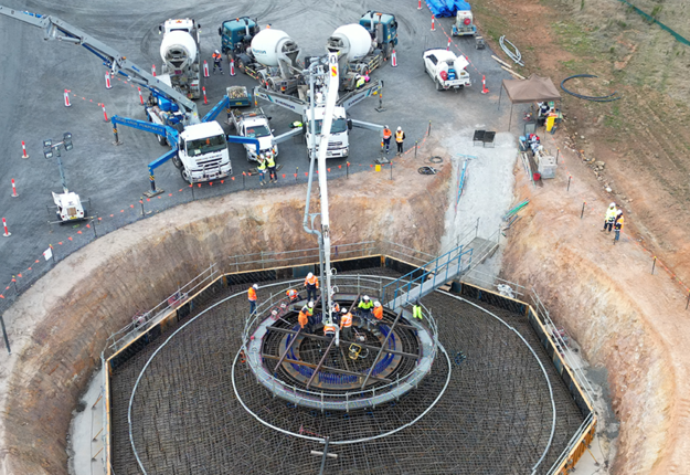 Zenviron team working on Rye Park Wind Farm